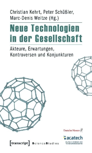 Buchcover und Innenansicht für das Buch: Neue Technologien in der Gesellschaft