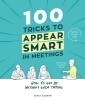 Buchcover und Innenansicht für das Buch: 100 Tricks to Appear Smart In Meetings