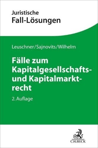Buchcover und Innenansicht für das Buch: Fälle zum Kapitalgesellschafts- und Kapitalmarktrecht