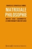 Buchcover und Innenansicht für das Buch: Matrixiale Philosophie