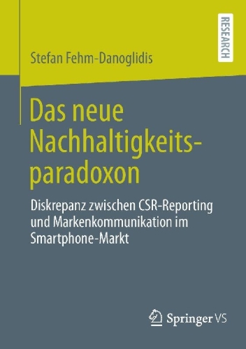 Buchcover und Innenansicht für das Buch: Das neue Nachhaltigkeitsparadoxon