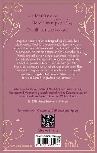 Buchcover und Innenansicht für das Buch: Mont Lacroix (Band 1) - Longing for Lelibeth
