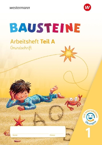 Buchcover und Innenansicht für das Buch: BAUSTEINE Fibel - Ausgabe 2021
