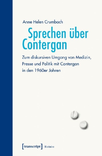 Buchcover und Innenansicht für das Buch: Sprechen über Contergan