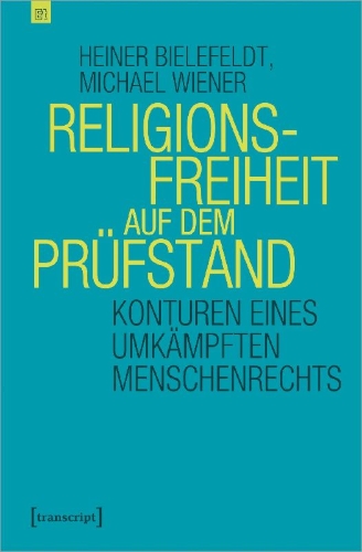 Buchcover und Innenansicht für das Buch: Religionsfreiheit auf dem Prüfstand
