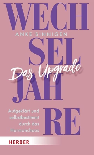 Buchcover und Innenansicht für das Buch: Wechseljahre. Das Upgrade