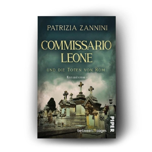 Buchcover und Innenansicht für das Buch: Commissario Leone und die Toten von Rom