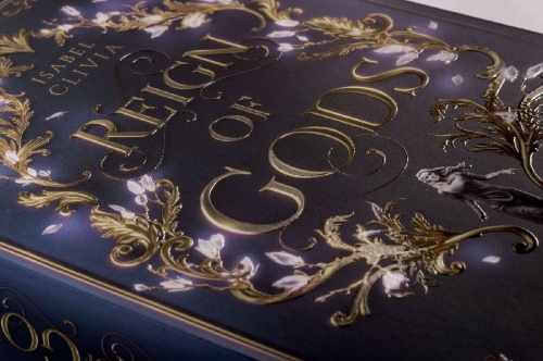 Buchcover und Innenansicht für das Buch: Reign of Gods - Verflucht