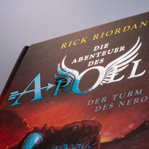 Buchcover und Innenansicht für das Buch: The Trials of Apollo, Book 5: The Tower of Nero