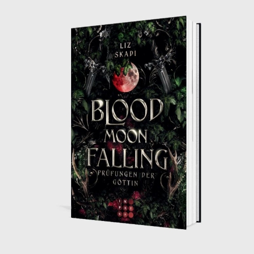 Buchcover und Innenansicht für das Buch: Blood Moon Falling. Prüfungen der Göttin (Blood Moon Rising 2)