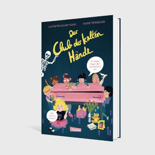 Buchcover und Innenansicht für das Buch: Der Club der kalten Hände