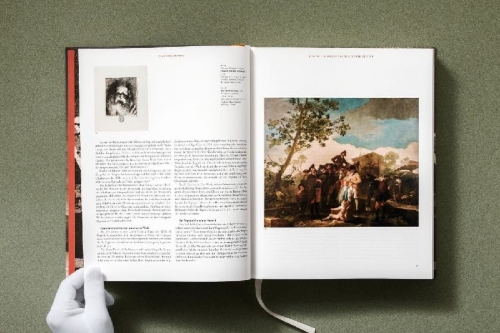 Buchcover und Innenansicht für das Buch: Goya. The Complete Prints