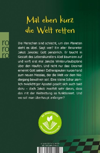 Buchcover und Innenansicht für das Buch: Und Gott sprach: Du musst mir helfen!