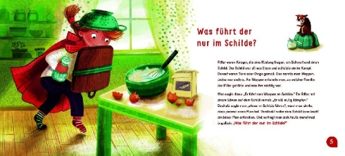 Buchcover und Innenansicht für das Buch: Da lachen ja die Hühner!
