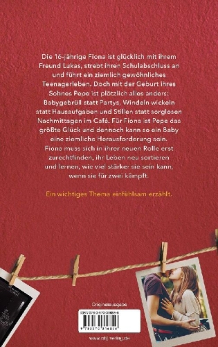 Buchcover und Innenansicht für das Buch: Seit dir steht mein Leben kopf