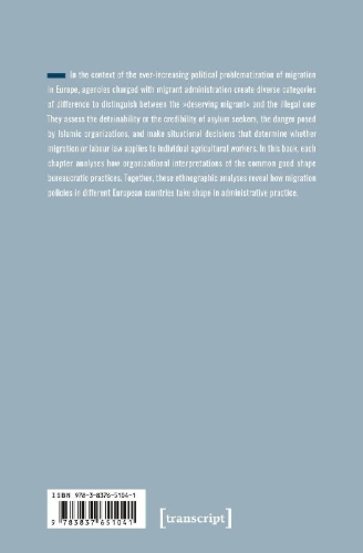 Buchcover und Innenansicht für das Buch: The Bureaucratic Production of Difference