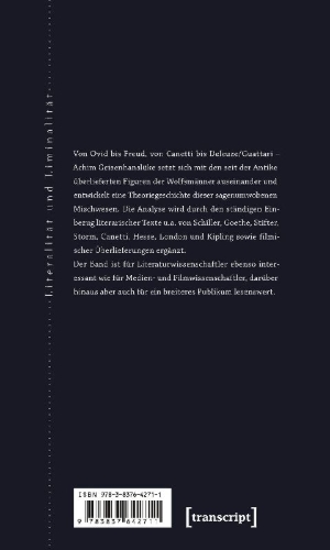 Buchcover und Innenansicht für das Buch: Wolfsmänner