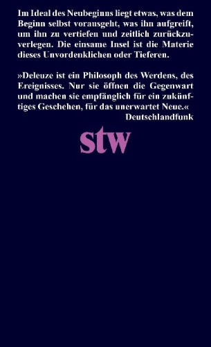 Buchcover und Innenansicht für das Buch: L´ile déserte et autres textes. Textes et entretiens 1953 - 1974