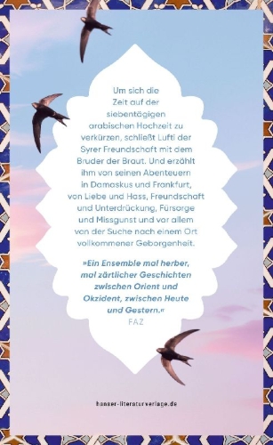 Buchcover und Innenansicht für das Buch: Die Sehnsucht der Schwalbe