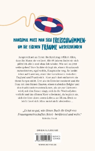 Buchcover und Innenansicht für das Buch: Alice und das Blau des Wassers