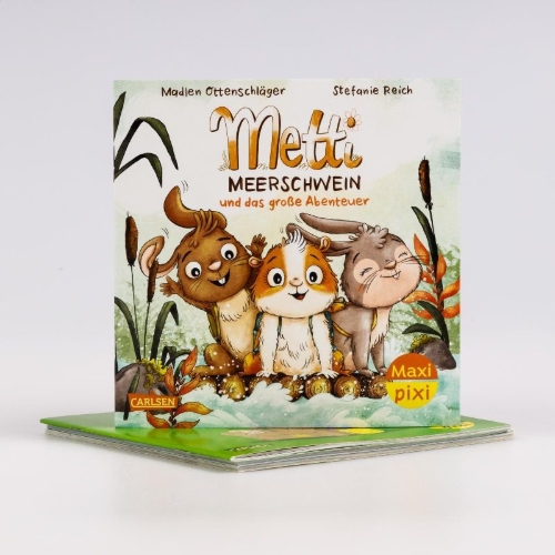 Buchcover und Innenansicht für das Buch: Maxi-Pixi-4er-Set 124: Der Frühling ist da! (4x1 Exemplar)