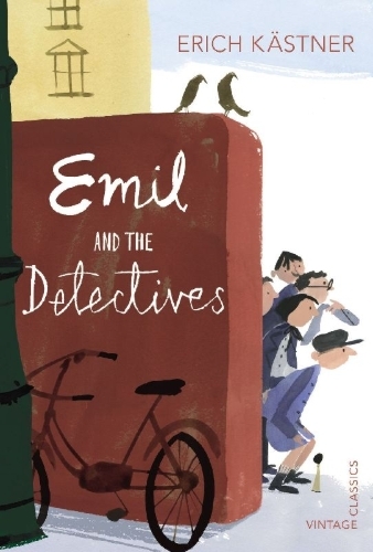 Buchcover und Innenansicht für das Buch: Emil und die Detektive