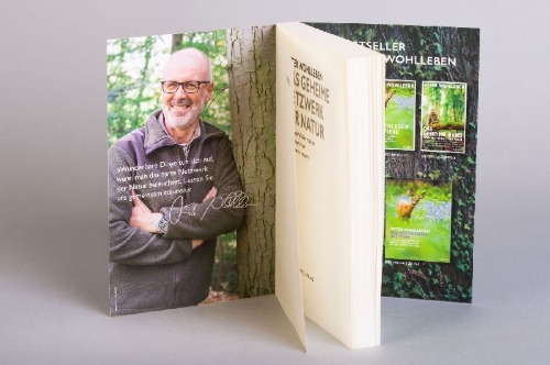 Buchcover und Innenansicht für das Buch: Das geheime Netzwerk der Natur