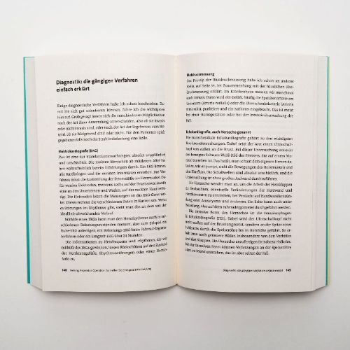 Buchcover und Innenansicht für das Buch: Herzensdinge