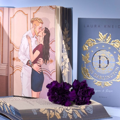 Buchcover und Innenansicht für das Buch: The Darlington - Logan & Rose