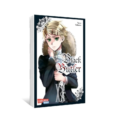 Buchcover und Innenansicht für das Buch: Kuroshitsuji