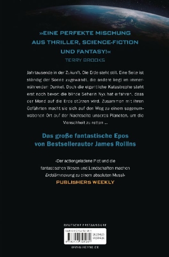 Buchcover und Innenansicht für das Buch: The Cradle of Ice - Moon Fall Series Book 2
