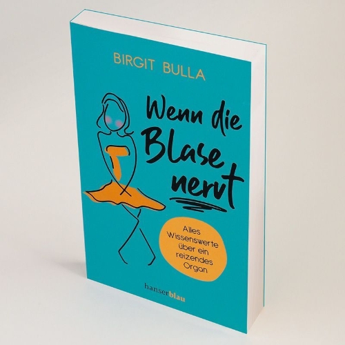 Buchcover und Innenansicht für das Buch: Wenn die Blase nervt