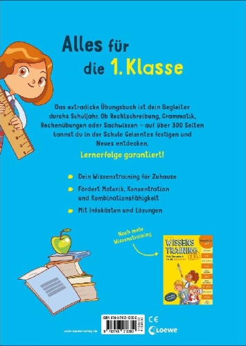 Buchcover und Innenansicht für das Buch: Brain Quest Workbook - 1 Grade