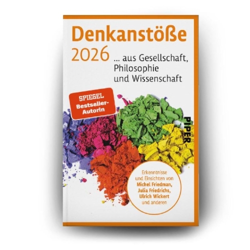 Buchcover und Innenansicht für das Buch: Denkanstöße 2026
