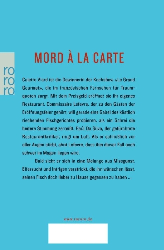 Buchcover und Innenansicht für das Buch: Der Commissaire kocht