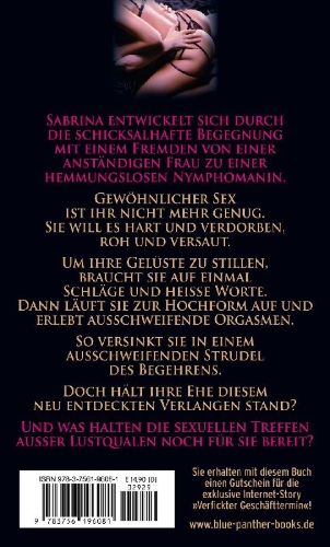 Buchcover und Innenansicht für das Buch: Das nymphomanische EheLuder | Erotischer SM-Roman