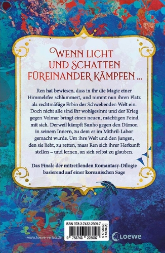 Buchcover und Innenansicht für das Buch: Der Junge aus dem Reich der Schatten (Floating World-Dilogie, Band 2)