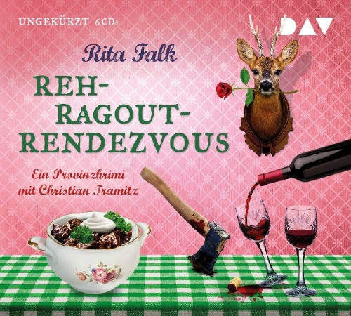 Buchcover und Innenansicht für das Buch: Rehragout-Rendezvous