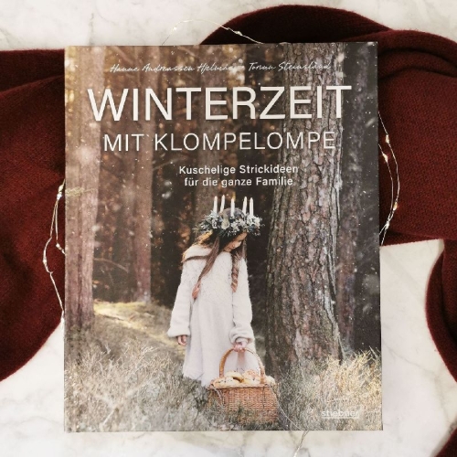 Buchcover und Innenansicht für das Buch: Winterzeit mit Klompelompe
