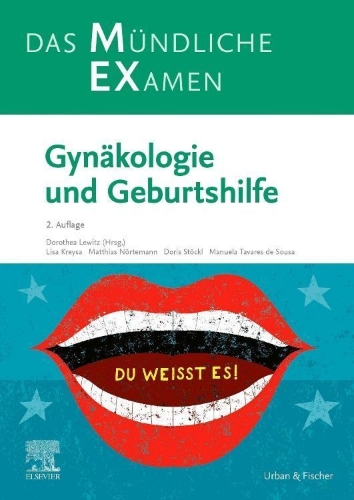 Buchcover und Innenansicht für das Buch: MEX Das Mündliche Examen: Gynäkologie und Geburtshilfe