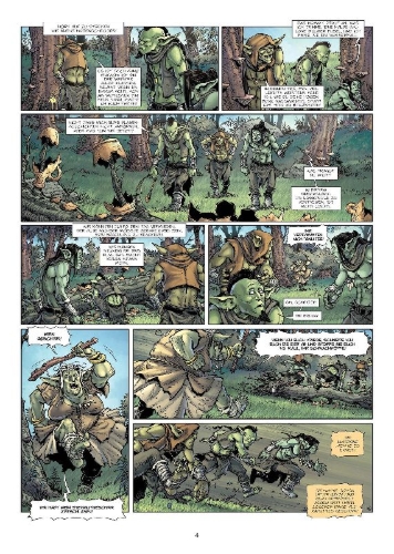 Buchcover und Innenansicht für das Buch: Orcs et Gobelins 29