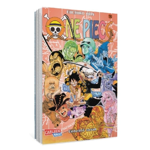 Buchcover und Innenansicht für das Buch: One Piece