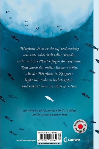 Buchcover und Innenansicht für das Buch: Leila And The Blue Fox