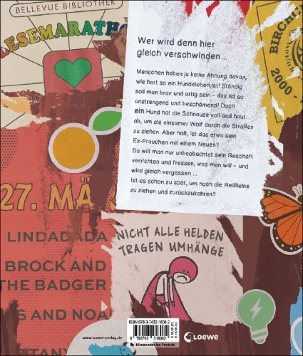Buchcover und Innenansicht für das Buch: I'm Not Missing (via PrintCompany)