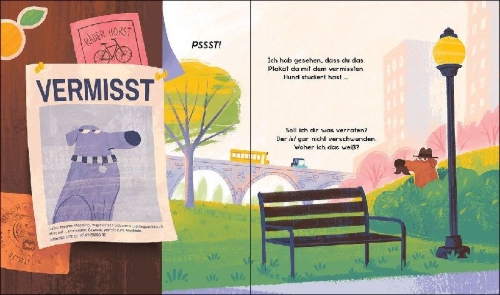 Buchcover und Innenansicht für das Buch: I'm Not Missing (via PrintCompany)