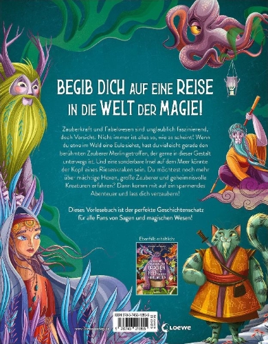 Buchcover und Innenansicht für das Buch: The Great Book Of Monster Legends & The Great Book of Legendary Witches and Wizards