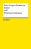 Buchcover und Innenansicht für das Buch: Emile oder Über die Erziehung