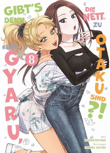 Buchcover und Innenansicht für das Buch: Gibt's denn keine Gyaru, die nett zu Otaku sind?! 08