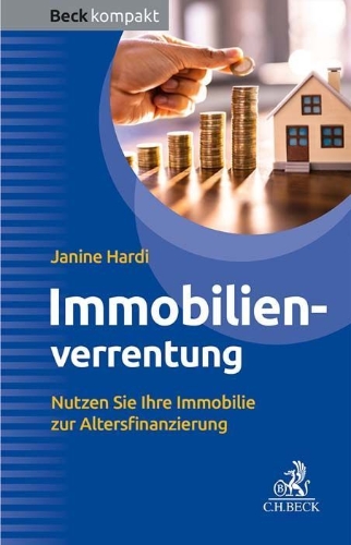 Buchcover und Innenansicht für das Buch: Immobilienverrentung