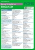Buchcover und Innenansicht für das Buch: PONS Besser formulieren auf einen Blick Englisch